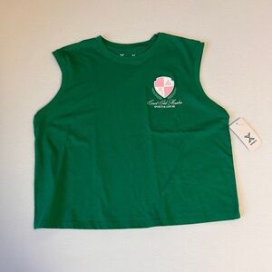 Repreve Tank Top Court Club Member Sports & Leisure Green Size M NWT